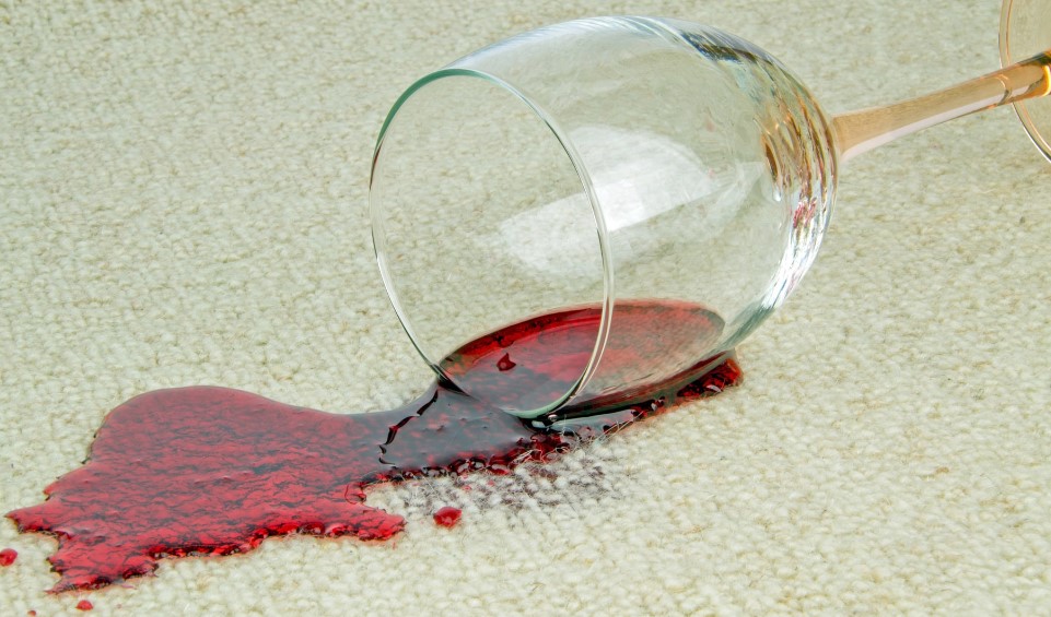 How to Remove Red Wine Stain on Carpet