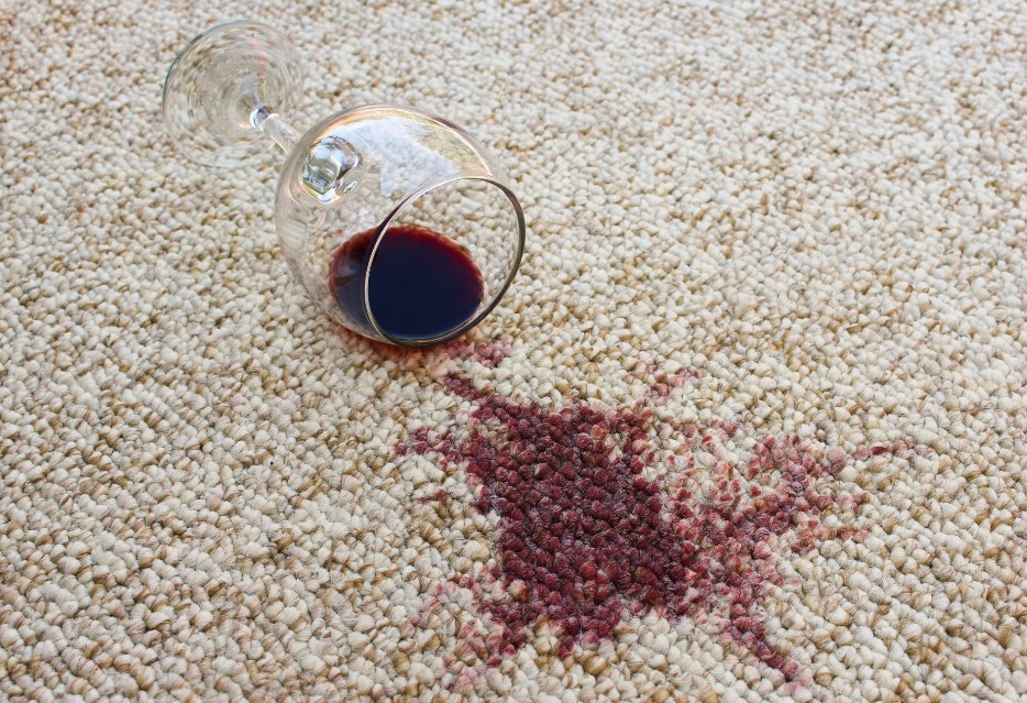 How to Remove Red Wine Stain on Carpet